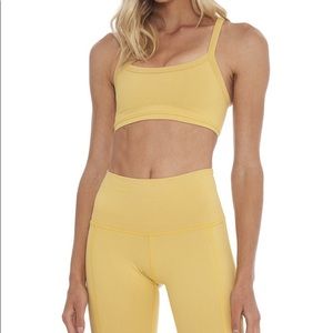 Morgan Stewart Sport pastel yellow set